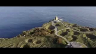 Pointe du Hoc - Normandy | drone in 4K