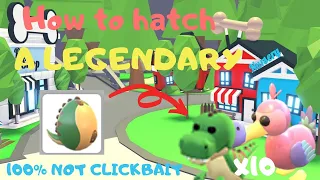 How to ALWAYS HATCH A LEGENDARY DODO OR T-REX out of a FOSSIL EGG! [100% working trick]