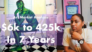 How This Artist Work Went From 6k to 425k in 7 years : Art Market Analysis of Jordan Casteel