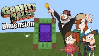 PORTAL to the GRAVITY FALLS Dimension | Minecraft PE