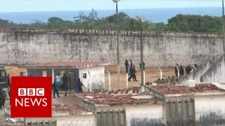 Brazil prison riot: They say my husband is dead - BBC News