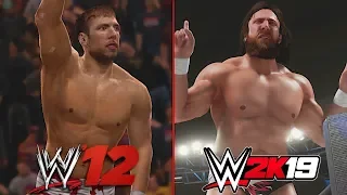 The Evolution of Daniel Bryan in WWE Games (WWE '12 - WWE 2K19)