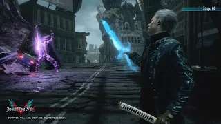 Devil May Cry 5 - Vergil Bullying Cavaliere Angelo (No Damage)