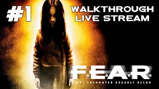 F.E.A.R. прохождение игры - Часть 1 [Демо-Тест #1 | LIVE]