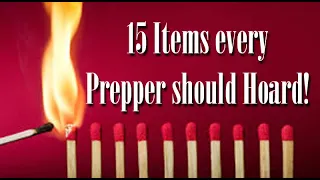 15 items I think Every Prepper Should Hoard ~ Non Food Items