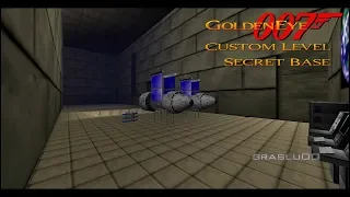 GoldenEye 007 N64 - Secret Base - 00 Agent (Custom level)