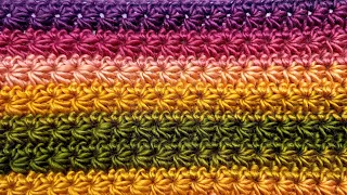 Crochet Star Stitch Tutorial Made EASY