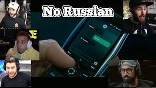 Call of Duty  MWll No Russian MW2 NO RUSSIAN￼￼￼ GAMERS REACTIONS