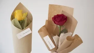 Flower Wrapping(Kraft paper)