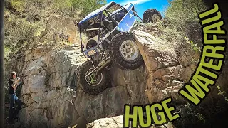 ARIZONA UNDERGROUND ROCK CRAWLING- Our First Rear Steer Trail In The New Buggy.