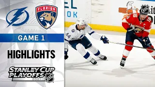 First Round, Gm 1: Lightning @ Panthers 5/16/21 | NHL Highlights