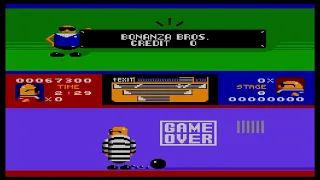 Bonanza Bros Megadrive Gameplay