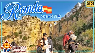 RONDA MALAGA - 4K (Ultra HD) Walking Virtual Tour Spain (2022)