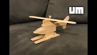 Make Amazing Popsicle Stick Helicopter