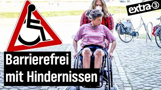 Realer Irrsinn: Rollstuhl-Rampe der Uni Münster | extra 3 | NDR