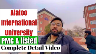 ALATOO INTERNATIONAL UNIVERSITY KYRGYZSTAN || Complete Detail Video || Campus Tour