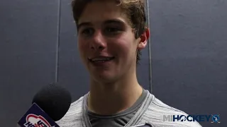 Jack Hughes talks about playing brother Quinn, beating Wolverines