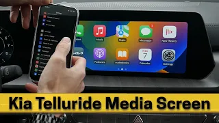 Kia Telluride Media Screen | Android Auto, Apple Car Play, navigation and more!