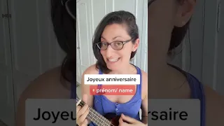 🇫🇷 Happy birthday in FRENCH (Pronunciation + SING with me)