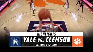 Yale vs. Clemson Basketball Highlights (2019-20) | Stadium