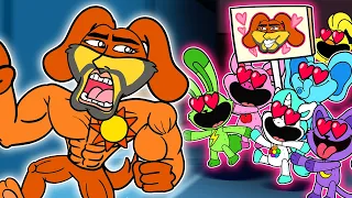 SMILING CRITTERS But DOGDAY GETS A FANCLUB?! Poppy Playtime Chapter 3 Animation-FNF Speedpaint.