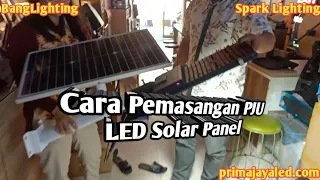 Cara Pemasangan PJU LED Solar Panel