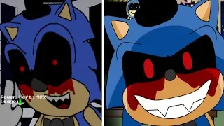 Evolution of Five Nights at Sonic's to FNaS Mania (2015-2020)