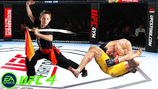 UFC4 Bruce Lee vs Wan Laisheng EA Sports UFC 4 - Epic Fight