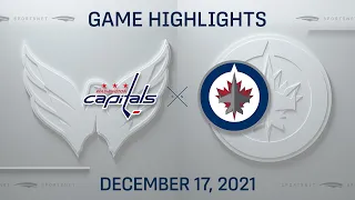 NHL Highlights | Capitals vs. Jets - Dec. 17, 2021