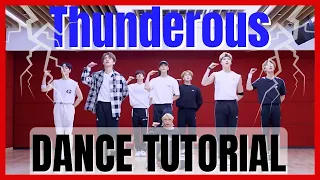 Stray Kids 「소리꾼 (Thunderous)」Dance Practice Mirror Tutorial (SLOWED)