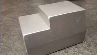Smoothing Cardboard to make it look like metal or plastic