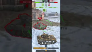 T49 "Realistic Mod" WoT Blitz | #shorts #shortswotb #wotblitz #вотблиц #shortswotblitz