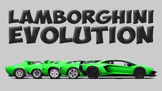 Lamborghini Evolution #shorts