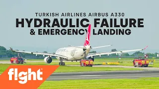 🚨 Airbus A330 hydraulic failure and emergency landing 12/05/24