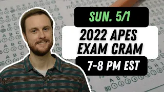 2022 AP Environmental Science Exam Cram Units 6-9