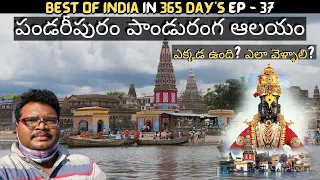 Pandaripuram panduranga swamy temple full tour in telugu | Pandaripur temple history | Maharashtra