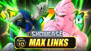 HE IS A MONSTER! MAX LINKS EZA TEQ EXCHANGE BUU IS THE NEW BEST EZA TUR! (Dokkan Battle)