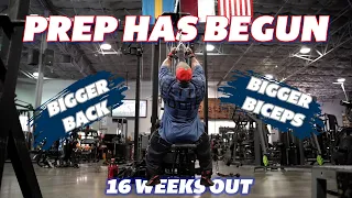 Back and Bi's: 16 Weeks out from Olympia 2023