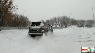 Паджеро так не сможет. Дрифт на Toyota Prado 150