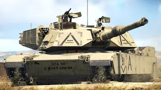 M1A1 Abrams American Main Battle Tank Gameplay || War Thunder