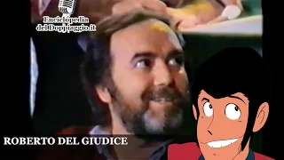 ROBERTO DEL GIUDICE, la voce di LUPIN III (1983) | enciclopediadeldoppiaggio.it