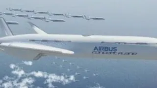 Airbus 'to have planes flocking like birds by 2050'