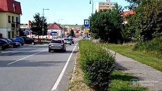 železniční přejezd AŽD 97 Vlašim Czech railway crossing 2022.