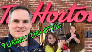 American Dad and Daughters Try Tim Horton For the First Time