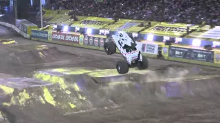 Monster Jam World Finals 16- Monster Mutt Dalmation Freestyle