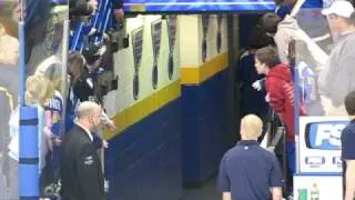 St. Louid Blues Entrance (pre-game)