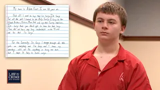 Teen Killer Aiden Fucci Apologizes to Tristyn Bailey's Family, His Mother in Letter