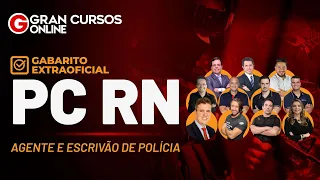 Concurso PC RN – Agente e Escrivão: Gabarito Extraoficial