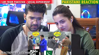 Pakistani Couple Reacts To I AM FROM PAKISTAN | Social Experiment In INDIA | 2020