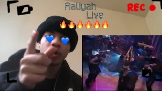 Aaliyah Try Again Live Jay Leno (SporkReaction)